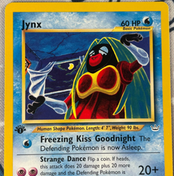 Jynx 31/64 1st Edition Neo Revelation Set WOTC Vintage Pokemon Card 2000 LP - Image 2