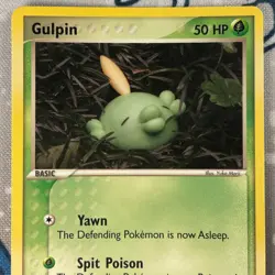 Gulpin 62/101 Non Holo EX Hidden Legends Pokemon Card 2004 NM/LP - Image 2