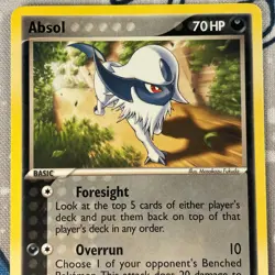 Absol 18/110 Non Holo Rare EX Holon Phantoms Pokemon Card 2006 NM/LP - Image 2