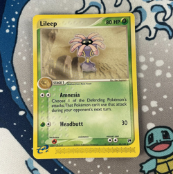 Lileep 43/100 Non Holo EX Sandstorm Pokemon Card Vintage 2003 NM/LP - Image 1