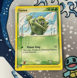 Cacnea 58/100 Non Holo EX Sandstorm Pokemon Card Vintage 2003 NM - Image 1