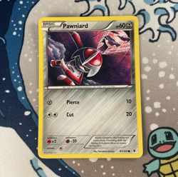 Pawniard 81/101 Non Holo Black & White Noble Victories Pokemon Card 2011 NM - Image 1