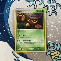 Seedot 60/108 Reverse Holo EX Power Keepers Stamped Pokemon Card 2007 LP - Image 1