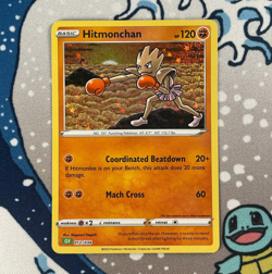 Hitmonchan 012/034 CLV Holo Promo Pokemon TCG Classic Collection Card 2023 NM - Image 1