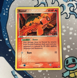 Numel 68/107 Non Holo EX Deoxys Vintage Pokemon Card 2005 NM - Image 1
