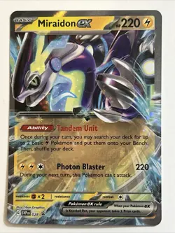Holo Miraidon ex - 28 Scarlet & Violet Promo Pokemon TCG - NM - Image 1