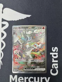 Pokemon TCG 1x Reshiram Ex - Special Illustration Rare - White Flare - 166/086 - Image 1