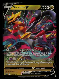 Giratina V SWSH259 Holo Promo Sword & Shield Promo Pokemon Near Mint - Image 1