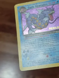 Dark Gyarados 8/82 Holo Team Rocket Prerelease Promo Pokemon Card - PL - Image 4