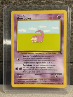 Pokemon [ITALIAN] Slowpoke 55/62 Fossil Set 2000 NM - Image 1