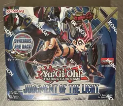 Yugioh Judgment of the Light First Edition Factory Sealed Booster Box - Image 1