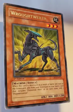 Yu-Gi-Oh! Wroughtweiler CRV-EN012 Cybernetic Revolution 1st Edition NM - Image 2