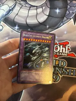 Yu-Gi-Oh Blue-Eyes Ultimate Dragon Secret Rare JMP-EN005 Shonen Jump VLP (WNR) - Image 2