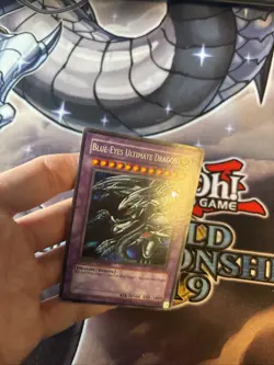 Yu-Gi-Oh Blue-Eyes Ultimate Dragon Secret Rare JMP-EN005 Shonen Jump VLP (WNR) - Image 3