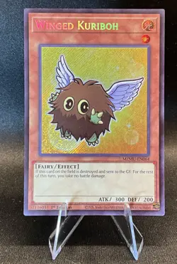 🪽✨ Yu-Gi-Oh Winged Kuriboh MZMU-EN064 – Secret Rare 1st Ed ✨🪽 - Image 1