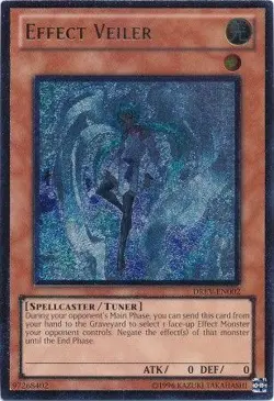 Yugioh! LP Effect Veiler - DREV-EN002 - Ultimate Rare - Unlimited Edition Lightl - Image 1