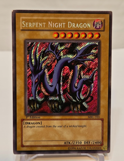 Serpent Night Dragon MRL-103 Secret Rare 1st Edition Yugioh 1595 - Image 1