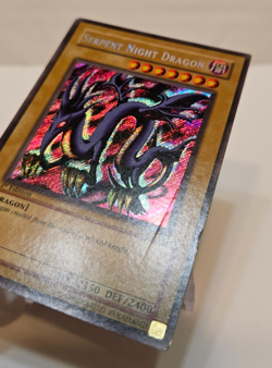 Serpent Night Dragon MRL-103 Secret Rare 1st Edition Yugioh 1595 - Image 2