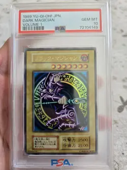 Yu-Gi-Oh! 1999 Dark Magician PSA 10 Volume 1 Original 1st Edition Japanese - Image 1