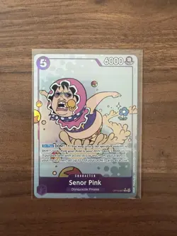 Bandai One Piece CCG Senor Pink OP10-067 Character Card Special Rarity - Image 1