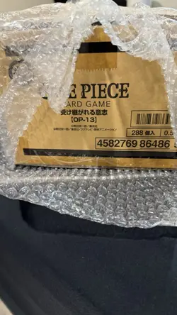 Bandai One Piece Card Game OP-13 Booster case Inherited Will Japanese Sealed - Image 1