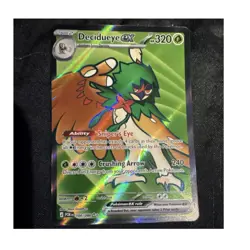 Pokemon Decidueye EX 100/088 POR Holo 320 HP Grass Stage 2 Card - Image 1