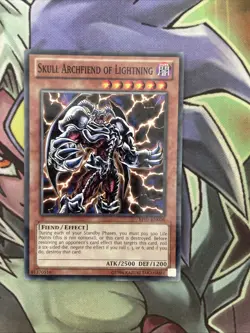 BP01-EN006 Skull Archfiend Of Lightning Starfoil Rare Unl Edition NM Yugioh Card - Image 1