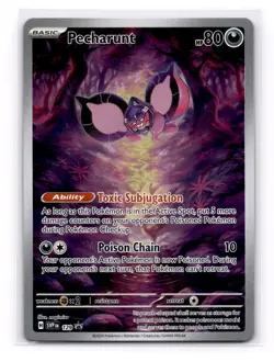 Pecharunt 129 SVP Black Star Promo Holo Pokemon Card NM - Image 1