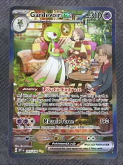 Gardevoir ex 245/198 Holo Illustration Rare Scarlet & Violet Pokemon TCG Card - Image 1