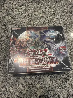 Yu-Gi-Oh! Battles of Legend - Armageddon Booster Box 1st Edition - SEALED - Image 1