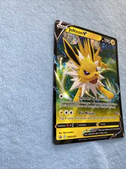 Jolteon V Sword & Shield Promo Cards Holo Full Art - Image 4
