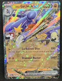 Cynthia's Garchomp ex - Double Rare Prize Pack Series Cards 104/182 NM - Image 1