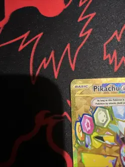 Pikachu EX 247/191 Sv08: Surging Sparks Holo Gold Hyper Rare Card NM Condition - Image 2