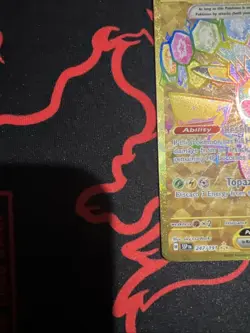 Pikachu EX 247/191 Sv08: Surging Sparks Holo Gold Hyper Rare Card NM Condition - Image 5