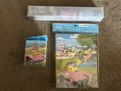 Pokemon Cards Pokemon Center Kagawa Binder Deck Case PlayMat 3-Piece Set - Image 1