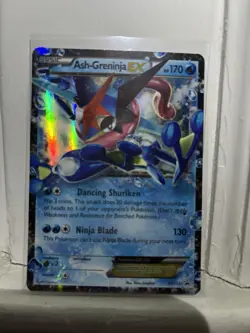 Pokemon Ash-Greninja EX Promo Holo XY133 XY Set TCG Card 170 HP - Image 1