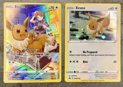 Eevee SWSH190 SWSH: Sword & Shield Promo Card: Eevee TG11/TG30 Holo - Image 1
