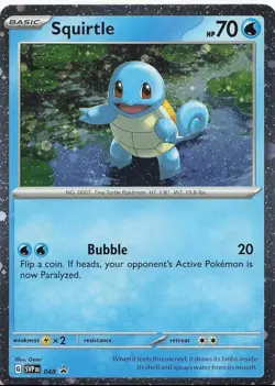 Squirtle - (Cosmos Holo) Holo Promo SV: Scarlet & Violet Promo Cards 048 NM M066 - Image 1