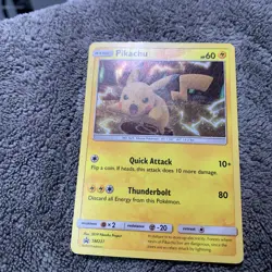 Pikachu - SM227 - Sun & Moon - Black Star Promo Holo Pokemon Card MP-HP - Image 4