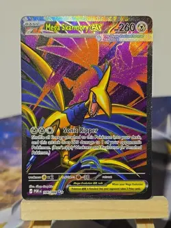 Mega Skarmory Ex 106/88 Ultra Rare Holo Card - Pokemon Perfect Order MINT - Image 1