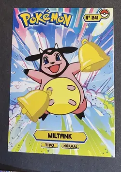 MILTANK - POKEMON JOHTO CARDS TOP POKEDEX CCG FOIL - Image 1