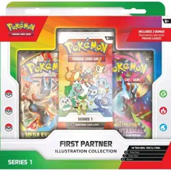 Pokemon TCG First Partner Illustration Collection Series 1 Box 3 Promo Cards - Image 3