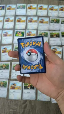 Huge Lot of 60 Chinese Pokemon Eevee TCG Cards Bulk Near Mint! CG08 - Image 2