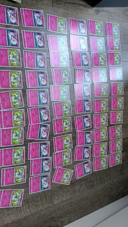 Huge Lot of 60 Sylveon Pokemon TCG Cards - Chinese Version NM Bulk CG08 - Image 1