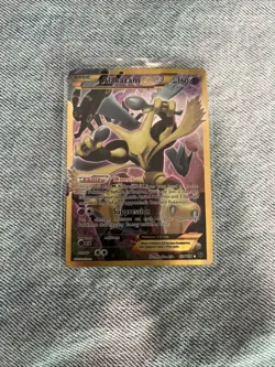Pokemon TCG Alakazam EX Fates Collide 125/124 Full Art Secret Rare Card - Image 1