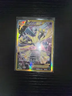 Pokemon TCG Alakazam EX Fates Collide 125/124 Full Art Secret Rare Card - Image 3
