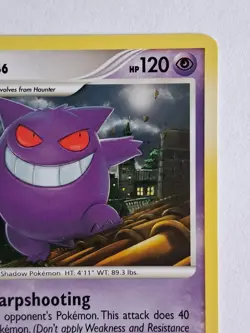 Pokemon Gengar Rare Regular 120 HP 17/99 Arceus Stage 2 2009 TCG Card Psychic - Image 4