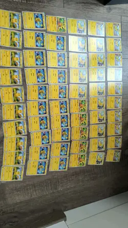 Lot of 60 Pikachu Chinese Pokemon TCG Cards Bulk Collection Various Art CG08 - Image 1