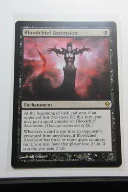 MTG Bloodchief Ascension x1- -Zendikar-Lightly Played - Image 1