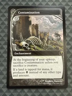 MTG Contamination #178 Future Sight Rare Mystery Booster 2 (MB2) - Image 2